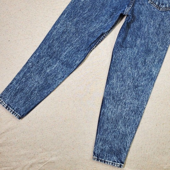 Vintage Levi's Acid Wash Tapered Leg Jeans kids 10 SLIM - Picture 4 of 10